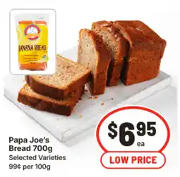 IGA Papa Joe's Bread 700 g offer