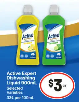 IGA Active expert dishwashing liquid 900ml offer
