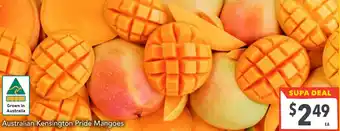 Supa Valu Australian Kensington Pride Mangoes offer