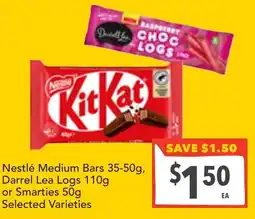Supa Valu Nestlé Medium Bars offer