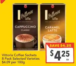 Supa Valu Vittoria Coffee Sachets offer
