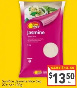 Supa Valu SunRice Jasmine Rice offer