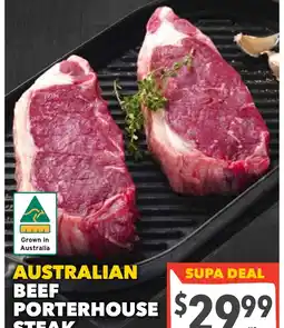Supa Valu Australian bee porterhouse steak offer