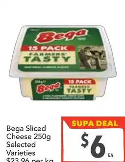 Supa Valu Bega Sliced Cheese offer