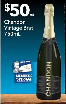 Supa Valu Chandon vintage brut offer