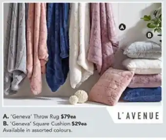 'Geneva' Throw Rug