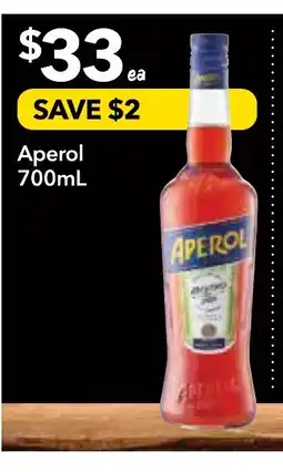 Supa Valu Aperol offer