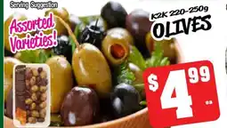 Farmer Jack's k2k OLIVES Assorted Varieties! offer