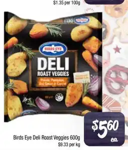 Farmer Jack's Birds Eye Deli Roast Veggies offer