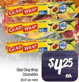 Farmer Jack's Glad Cling Wrap offer