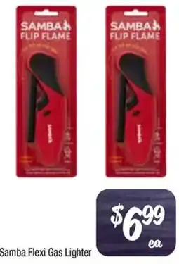 Farmer Jack's Samba flexi gas lighter offer