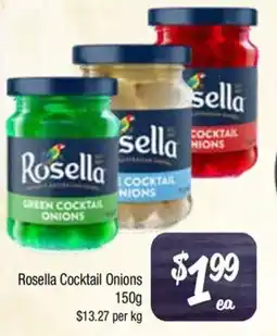 Farmer Jack's Rosella cocktail onions offer