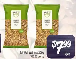 Farmer Jack's Eat well walnuts offer