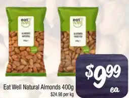Farmer Jack's Eat Well Natural Almonds offer