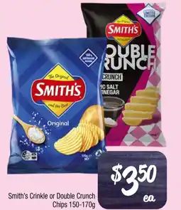 Farmer Jack's Smith's crinkle or double crunch offer