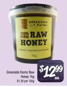 Farmer Jack's Greenside farms raw honey offer