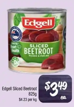 Farmer Jack's Edgell sliced beetroot offer