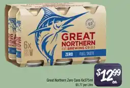Farmer Jack's Great northern zero cans offer