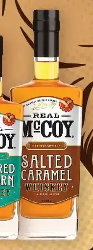 The Bottle O Real- mccoy salted caramel whiskey. offer