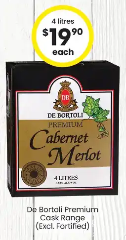 The Bottle O De bortoli premium cask range offer