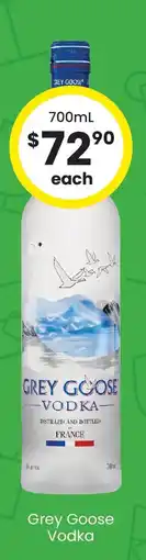 The Bottle O Grey goose vodka offer