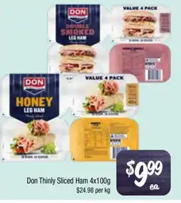 Farmer Jack's Don Thinly sliced Ham offer