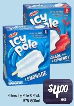 Farmer Jack's Peters icy pole offer