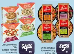 Farmer Jack's Lean Cuisine Meals offer