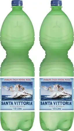 Coles Santa Vittoria Sparkling Mineral Water offer