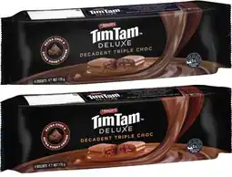 Coles Arnott's Tim Tam Deluxe Biscuits offer