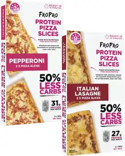 Coles Fropro Protein Pizza Slices 360g offer