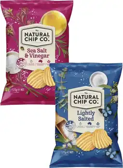 Coles Natural Chip Co Potato Chips offer