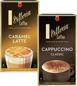Coles Vittoria Coffee Sachets offer