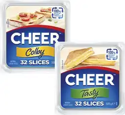 Coles Cheer Cheese Slices offer