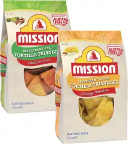 Coles Mission Corn Chips offer