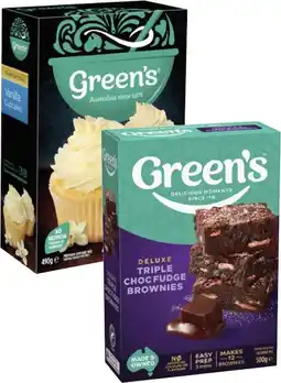 Coles Green's Deluxe Baking Mix-630g offer