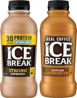 Coles Ice Break Iced Coffee offer
