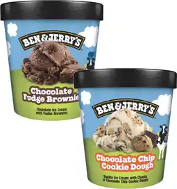 Coles Ben & Jerry's Ice Cream Tub-458mL offer
