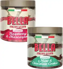 Coles Bella Italian Gelato Tub offer