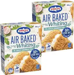 Coles Birds Eye Air Baked Southern Blue Whiting offer