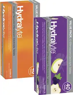 Coles Hydralyte Effervescent Tablets offer