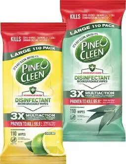 Coles Pine O Cleen Disinfectant Wipes offer