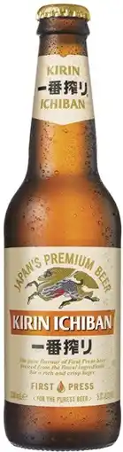 Coles Kirin Ichiban Bottles offer