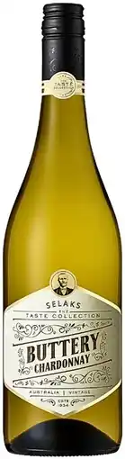 Coles Selaks Taste Collection Buttery Chardonnay offer
