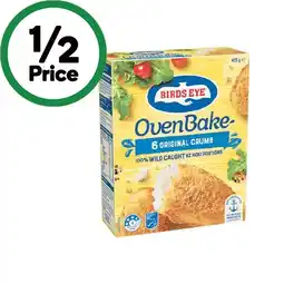 Woolworths Birds Eye Oven Bake Fish – From the Freezer offer