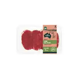 Woolworths Australian Lamb Leg Steak offer