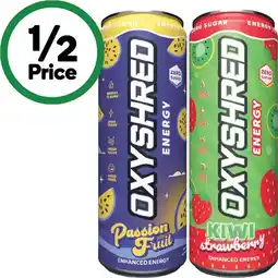 Woolworths Oxyshred Energy Drink offer