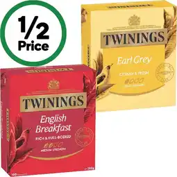Woolworths Twinings Tea Bags-100 offer