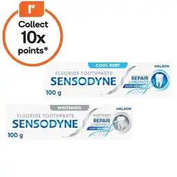 Woolworths Sensodyne Repair & Protect Whitening Toothpaste offer