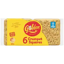 Woolworths Golden Crumpet Squares offer